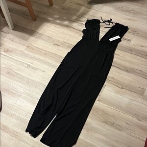 Veronica M Classic Black Jumpsuit